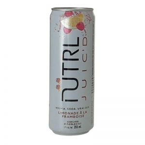 Nutrl Juic'd Raspberry Lemon 6x355ml Slk